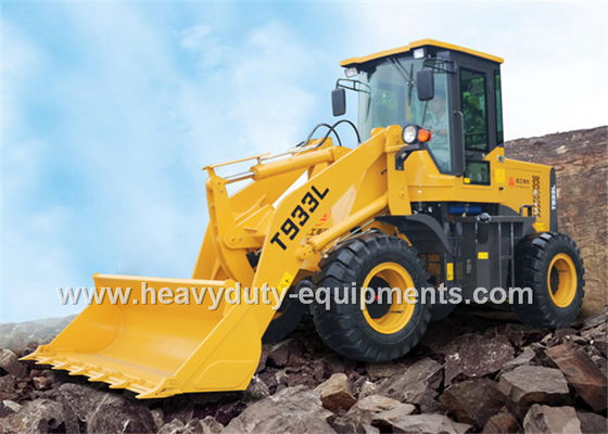 SINOMTP T933L Front End Loader With Pilot Control Quick Hitch Attachments supplier