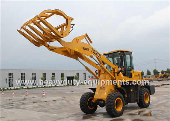 1.6 Ton New Model Wheel Loader T930L Luxury Cabin With Air Condition Yellow Color supplier