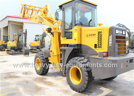 1.6T 0.8m3 Wheel Loader With Strengthen Axle Quick Hitch Pallet Fork Grass Grapple supplier