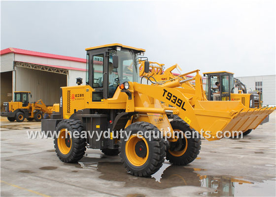 Hydraulic Pilot Control Front Loader Equipment T939L Air Brake With Quick Hitch Attachments supplier