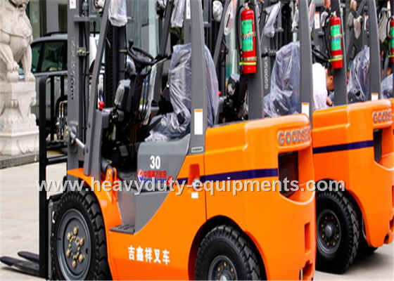 4 Cylinder Gasoline Forklift Loading Truck 2070mm Overhead Guard Height supplier