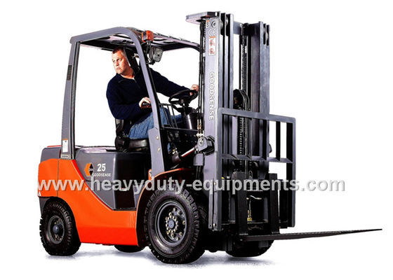 4 Cylinder Gasoline Forklift Loading Truck 2070mm Overhead Guard Height supplier