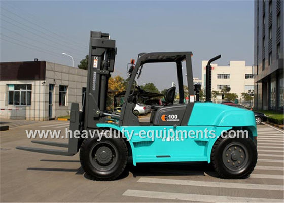 XICHAI Engine Diesel Forklift Truck 6 Cylinder Sinomtp FD100B 3000mm Lift Height supplier