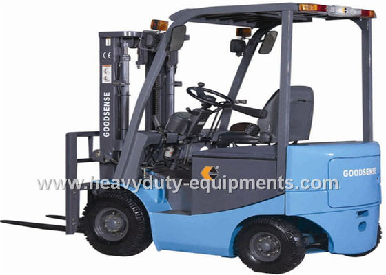 Port / Wharf 3 Wheel Forklift 130mm Free Lift With Adjustable Steering Wheel supplier