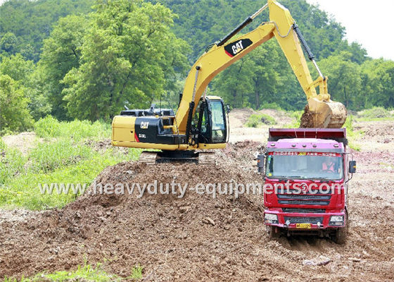 Cat C7.1 Engine Hydraulic Crawler Excavator 6720mm Max Digging Depth supplier