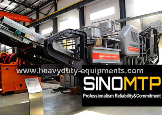 Mobile Jaw Crusher easy to control by equipping with high tech LCD touch screen supplier