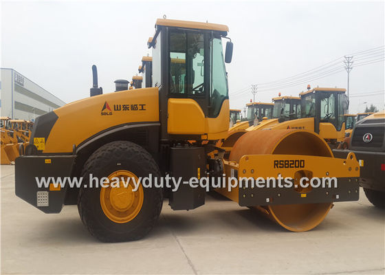 Rear Wheel Mechanical Vibratory Road Roller Road Paving Equipment 2.0/1.0 mm Vibrate Range supplier