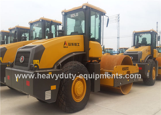 SDLG RS8200 Road Construction Equipment Single Drum Vibratory Road Roller 20tons Deutz Engine supplier