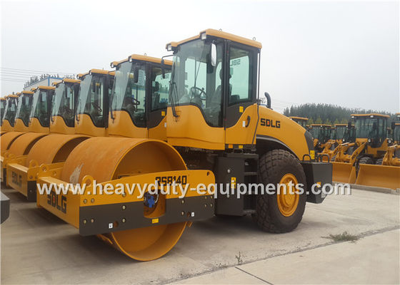 SDLG RS8140 14 Ton Single Drum Road Roller 30Hz Frequency With Weichai Engine supplier