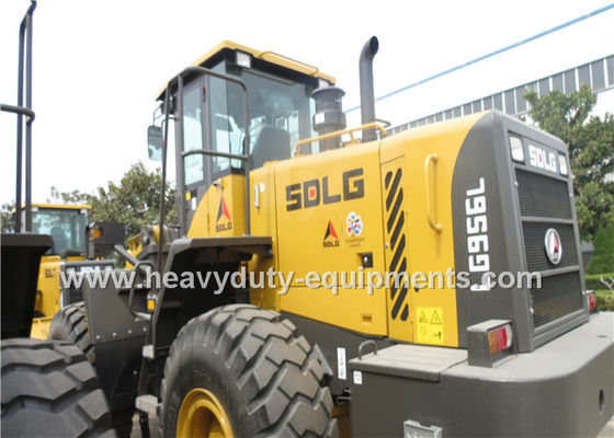 Heavy Duty Axle 5 Ton Wheel Loader DDE Engine With Snow Blade / Air Conditioner supplier