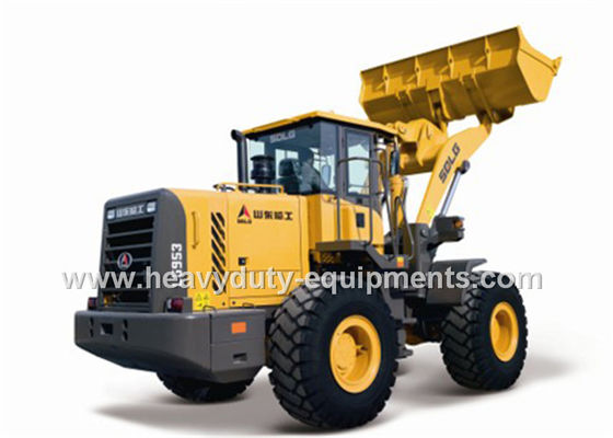 5T Loading Capcity SDLG Wheel Loader LG953N 162kw Weichai Deutz Engine 3m3 Bucket supplier