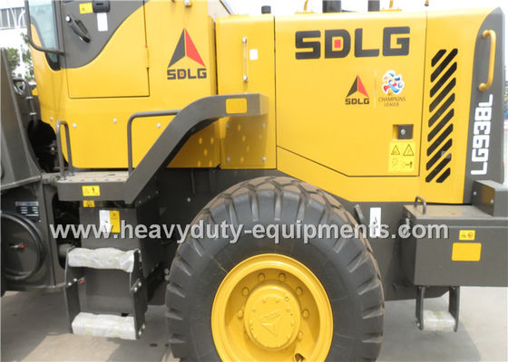 1.8m3 Bucket Front End Loader SDLG LG938L With Deutz Engine YD13 Electric Liquid supplier