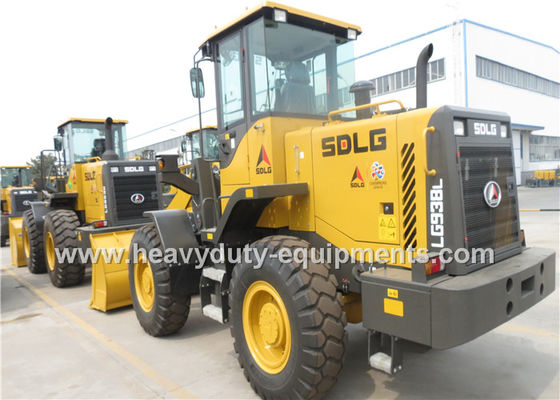 SDLG 3t LG938L Payloader With 97kw Deutz Engine YD13 Electric Liquid Transmission 1.8m3 - 2.5m3 Bucket supplier