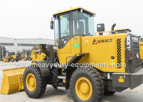 SDLG Front Wheel Loader LG936L With Quick Change FOPS and ROPS Cabin Weichai Deutz Engine supplier