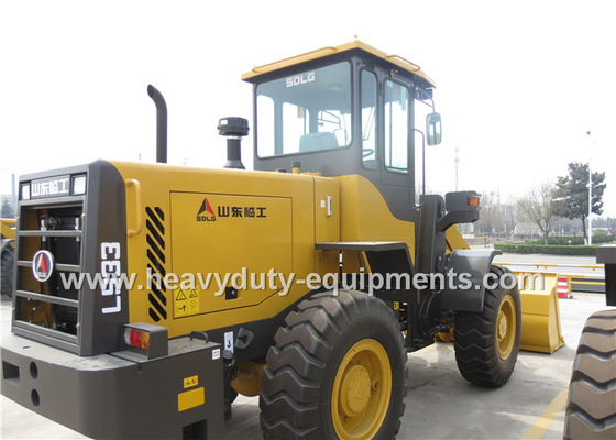 SDLG LG933L wheel loader fixed shaft transmission with rock bucket 1.5m3 supplier