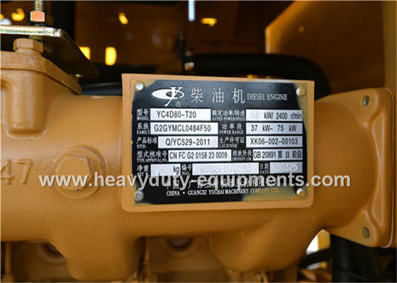 Small Front End Loader SDLG LG918 Weichai DEUTZ Engine With Air Condition / Pallet Fork supplier