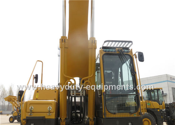 SDLG excavator LG6225E with 1.35m3 rotating coal bucket 6650 digging height supplier