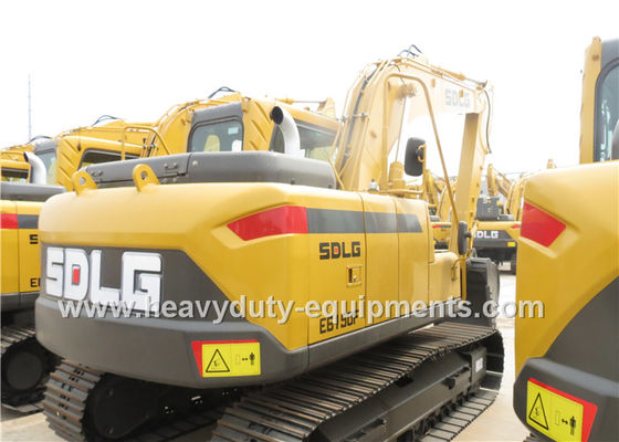 FOPS Cabin Hydraulic Crawler Excavator Dipper Arm LGW6150E 120kw Engine supplier