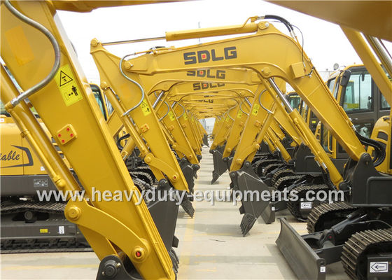 SDLG excavator LG6225E with 1.35m3 rotating coal bucket 6650 digging height supplier