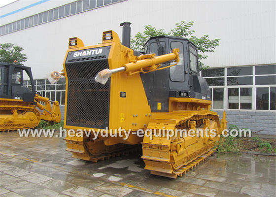 powerful Shantui bulldozer with 420hp Cummins engine and 16cbm dozing capacity supplier