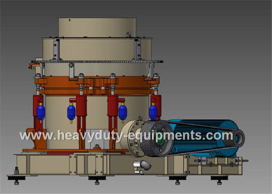 Crushing Industrial Mining Equipment Hydraulic Cone Crusher Double Insurance Control supplier