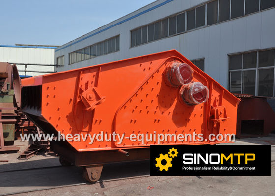 High Frequency Dewatering Screen with 250t/h capacity suitable for wet condition supplier