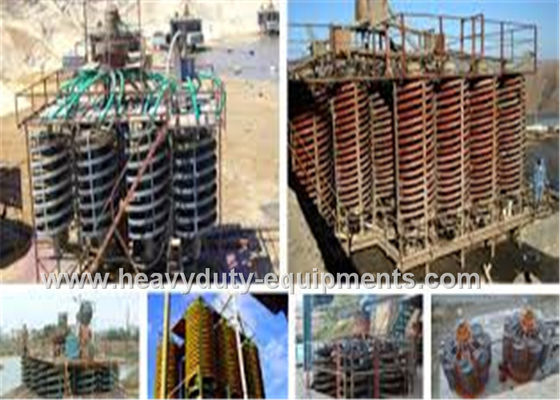 Sinomtp Gravity Separation Equipment Spiral Chute 450, 360, 270mm Screw Pitch supplier