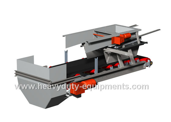 Belt Feeder with 10~450t/h capacity for moving toward and carrying minerals  supplier