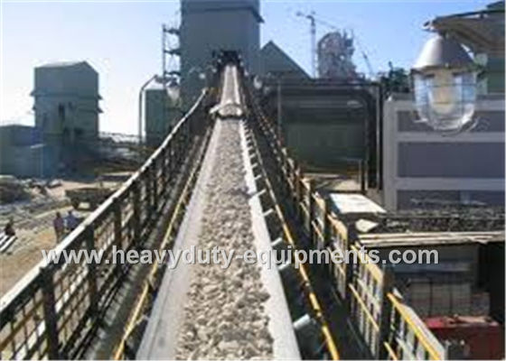 13-794 M3 / H Industrial Mining Equipment Cleated Belt Conveyor With Max 90° Inclination Angle supplier