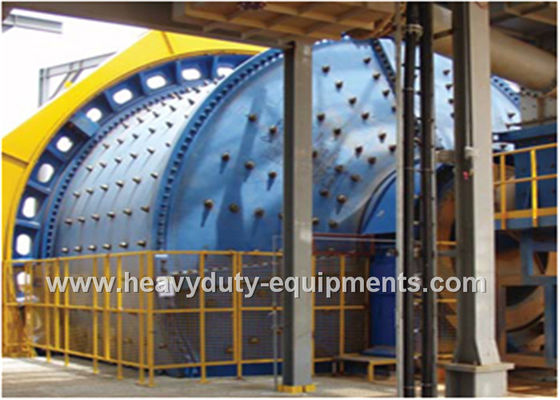 Automated Industrial Mining Equipment Autogenous Grinding Mill Stable Particle 350mm Feed supplier