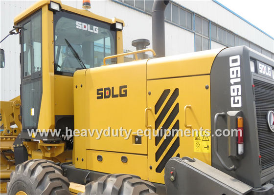 ROPS Cabin SDLG Motor Grader LG9190 with 148kw Deutz Engine Hangchi Gearbox supplier