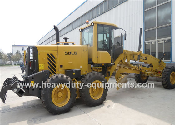 16 Tons Road Construction Safety Equipment Front Blade Motor Grader With 1626mm Cutter supplier