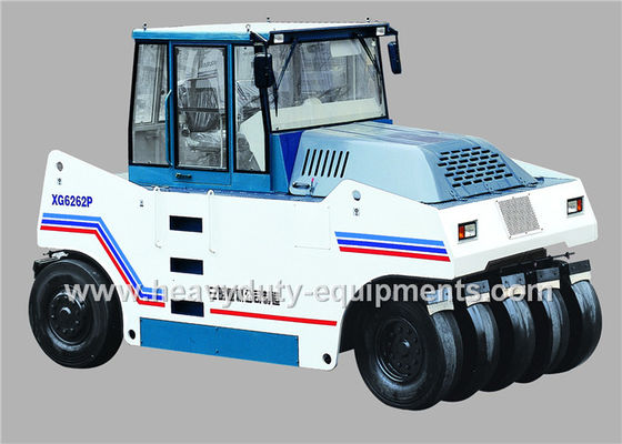 Pneumatic Road Roller XG6262P 26 T with air conditioner cabin and 29500kg weight supplier