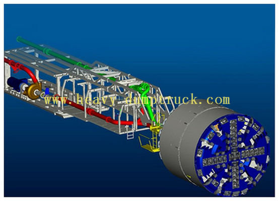 Slurry TBM used to maintain earth and water pressure balance on the tunnel face supplier