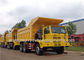 Mining tipper truck / dump truck bottom thickness 12mm and HYVA Hydraulic lifting system supplier