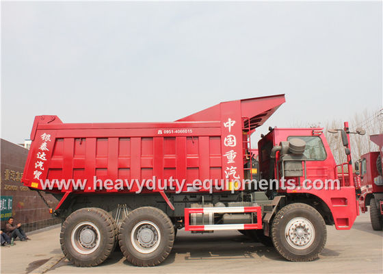 China HOWO 6x4 Mining dump / Tipper Truck 6 by 4 driving model EURO2 Emission supplier