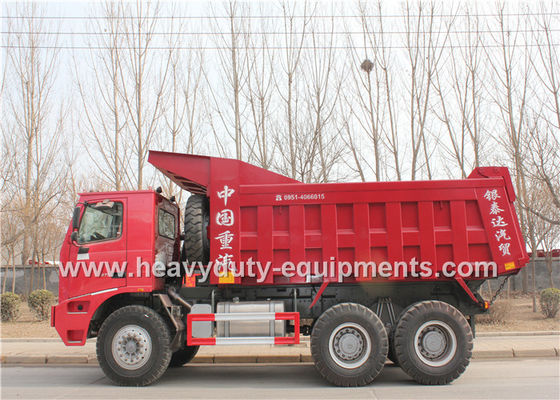 China HOWO 6x4 Mining dump / Tipper Truck 6 by 4 driving model EURO2 Emission supplier