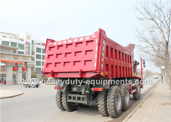 China HOWO 6x4 Mining dump / Tipper Truck 6 by 4 driving model EURO2 Emission supplier