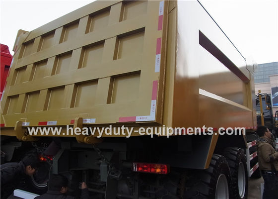 heavy loading HOWO dump Truck with Chassis with WABCO System / Strengthen Bumper supplier