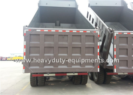 6x4 driving sinotruk howo 371hp 70 tons mining dump truck  for mining work supplier