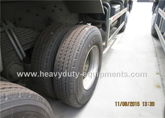 HOWO chinese strong mine dump truck 336hp 6x4 / 8x4 with Q345 Steel cargo body supplier