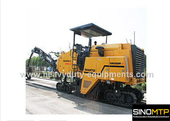 Shantui SM200M-3 Road Milling machine with 2000mm width of mechanic driving supplier