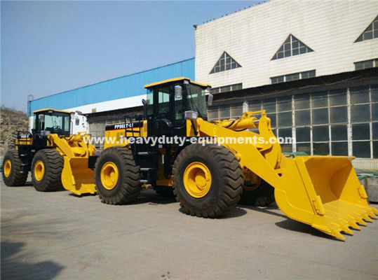 ZL50G 5 Tons Wheel Shovel Loader 3m3 Rock Bucket with Shangchai Engine SC11CB220G2B1 supplier