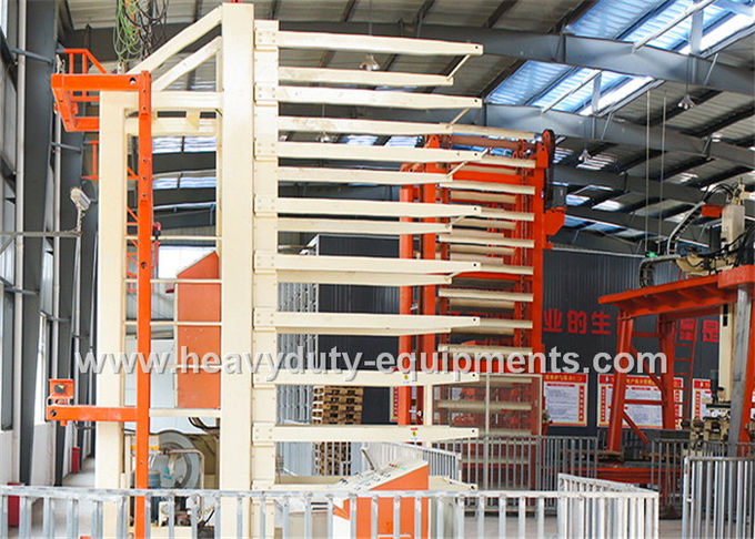 Industrial Automated Concrete Brick Making Machine 12-20 S Per Mould 1300×1050 mm Forming Area