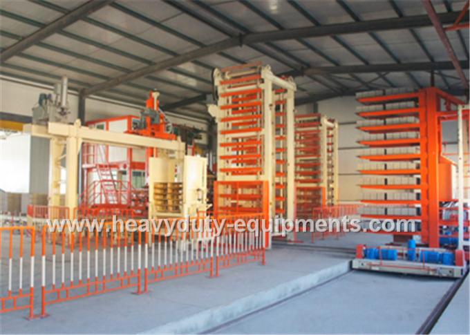 Industrial Automated Concrete Brick Making Machine 12-20 S Per Mould 1300×1050 mm Forming Area